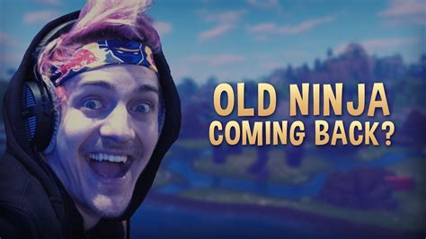 Old Ninja Is Back Youtube