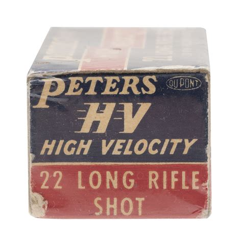 Peters 22lr Shot Cartridges Am1558