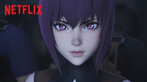 Ghost In The Shell Sac2045 Official Trailer Netflix Youtube