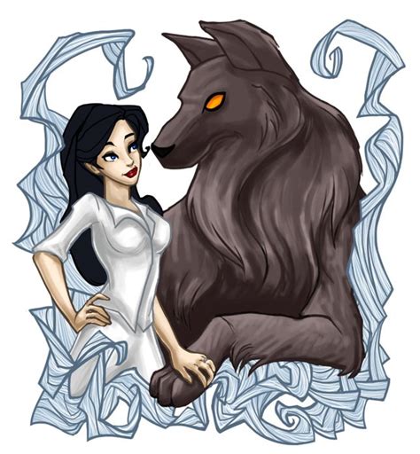 Fables Snow And Bigby By Felinaedeath On Deviantart The Wolf Among