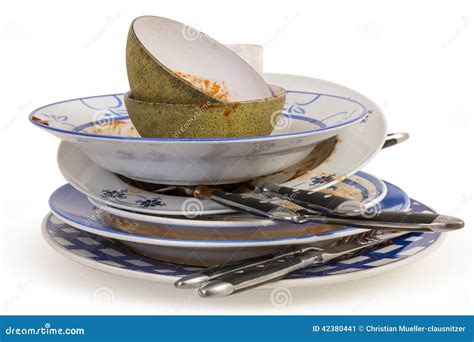 Dirty Dishes Stock Image Image Of Background Design 42380441