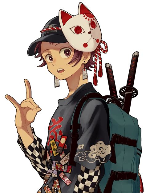 Render Tanjiro Kamado By Shizuuart On Deviantart Anime Masculino Mejores Amigas Anime