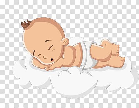 Baby Sleeping On The Clouds Transparent Background PNG Clipart HiClipart