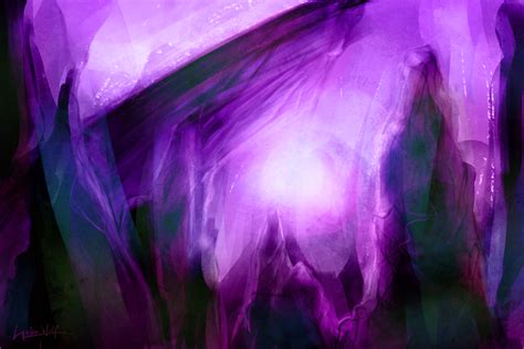 09092016 Landscape Doodle Purple Cave By Rymae On Deviantart