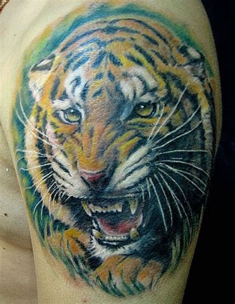 59 Tiger Face Tattoos Designs And Ideas