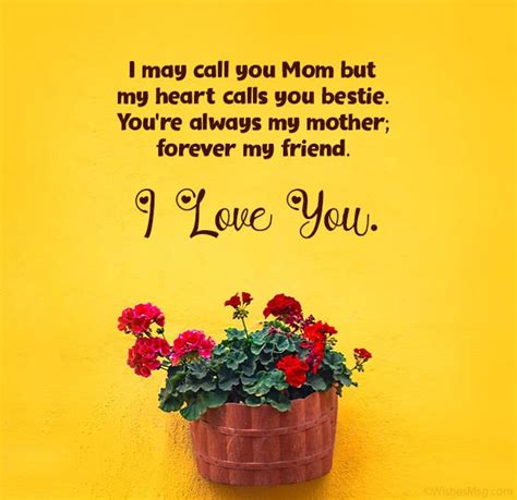 80 Messages For Mother Love You Mom Quotes Wishesmsg
