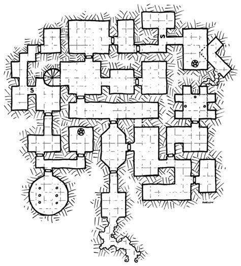 Draw Dungeon Maps For Your Campaign Or Project By Owellow Fiverr