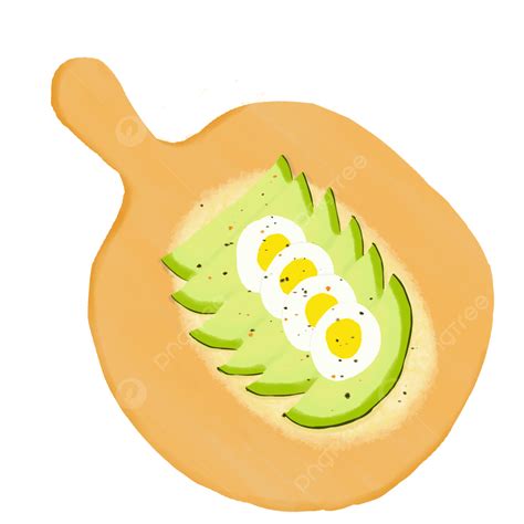 Avocado Breakfast Breakfast Avocado Egg Png Transparent Clipart
