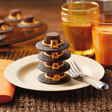 63 s'mores desserts you'll be making all summer long. Pilgrim Hats Peanut Butter Cups Recipe | Hallmark Ideas ...