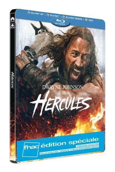 Hercule Combo Blu Ray 3d Dvd Steelbook Edition Spéciale Fnac Brett