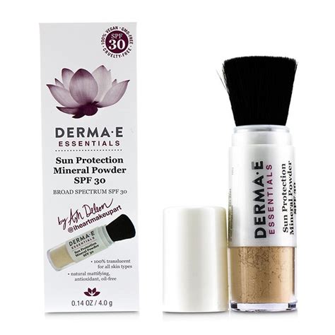 Derma E Essentials Sun Protection Mineral Powder Spf 30 4g014oz