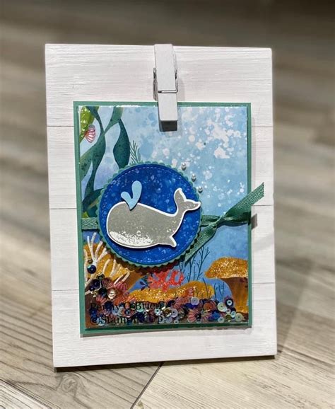 Pin By Cheri On Whale Done In Cards Sea Creatures Seaworthy