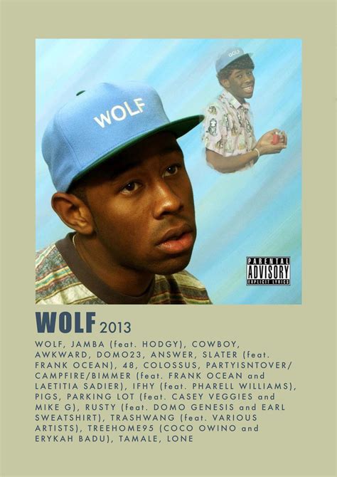 Wolf Album Cover Music Poster Ideas Custom Album Covers Film
