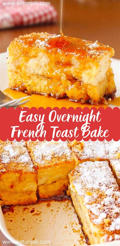 Overnight French Toast Bake Recipe Jokis Kitchen