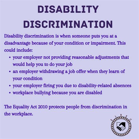 Disability Discrimination Edinburgh And Lothians Regional Equality Council