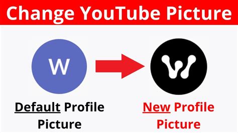 How To Change Your Youtube Channels Profile Picture And Your Youtube