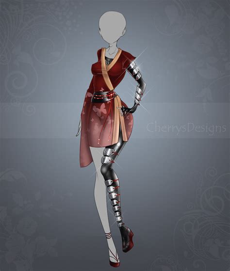 Closed Auction Adopt Outfit 418 By Cherrysdesigns Anime Outfits