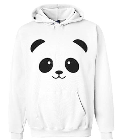 Panda Face Hoodie Clothzilla