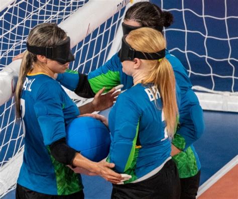 Seleção brasileira feminina perde para Japão e termina em 4º no goalball