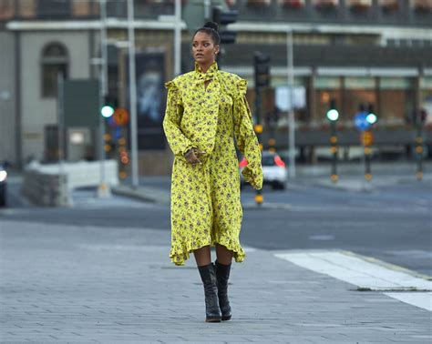 Rihannas Yellow In Stockholmlainey Gossip Lifestyle