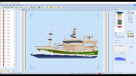 FBC 6d Premier Design Creator embroidery software overview - YouTube
