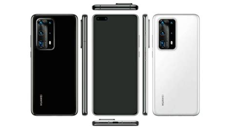 Huawei P40 Pro Renders Leaked Shows Camera Setup And Colour Options