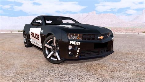 Chevrolet Camaro Zl1 Police Para Beamng Drive