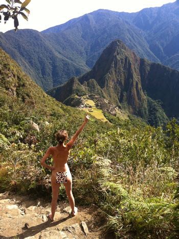 Crackdown On Streakers And Nude Posers At Machu Picchu