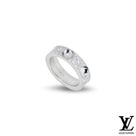 Louis Vuitton Empreinte Diamond Ring Q9a01a Rich Diamonds