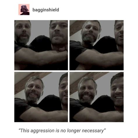 Supernatural Tumblr Textpost Cast Misha Collins Darius Marder Set Supernatural Tumblr