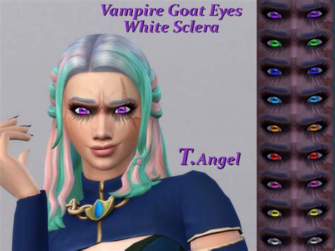 Technoangels Vampire Goat Eyes White Sclera