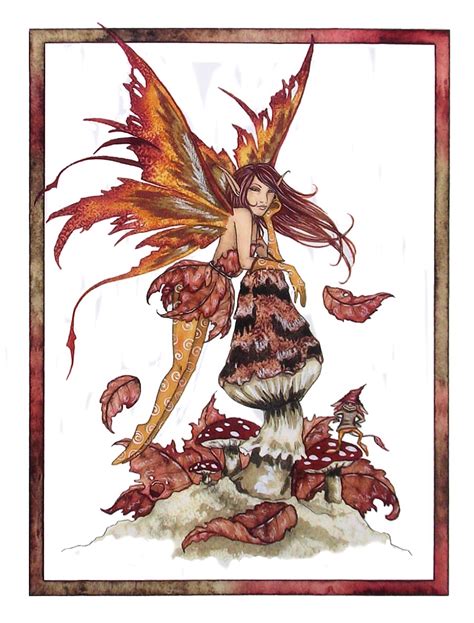 Fairy Art By Amy Brown Autumn Wings Amy Brown Amy Brown Fairies