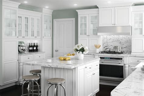 Overall my suggestion based on my experinece please do not go with home depot for kitchen cabinets. Coventry Oven Cabinets in Pacific White - Kitchen - The ...