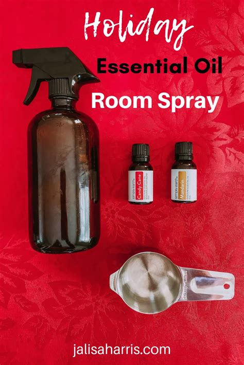 Diy Christmas Essential Oil Room Spray 12 Days Of Christmas