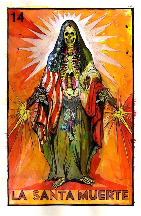 Dibujo de la muerte para imprimir y colorear. La Santa Muerte by MiguelValenzuela on DeviantArt | Santa muerte, Chicano art, Dark art drawings