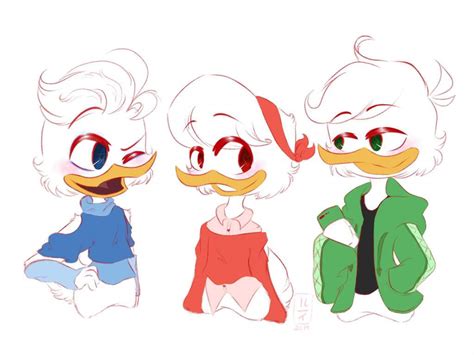 Triplets Redesign Duck Tales Amino