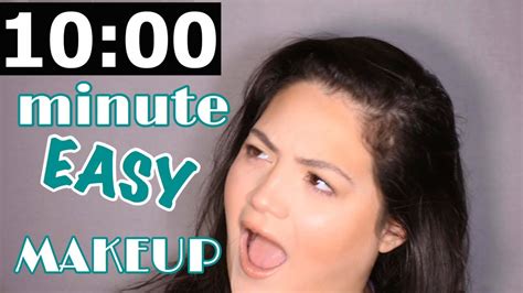 Easy Minute Makeup Routine Quick Makeup Challenge Stephfonse
