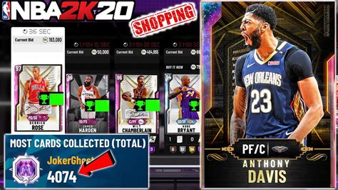 He Has Galaxy Opal Anthony Davis And Shopping Spree For New Collector