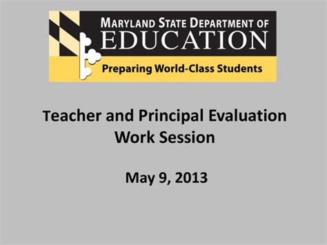 Decision Point 1 Maryland State Department Of Education