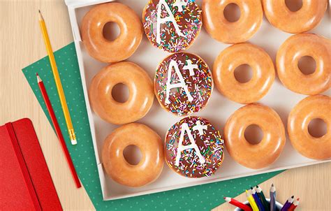Home of the original glazed doughnut. Krispy Kreme offering free coffee, doughnuts for teachers ...