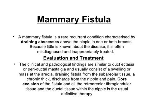 Fwd Benign Breast Disease Mr Evoy