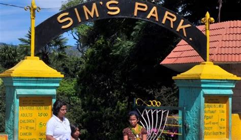 Where and how to pay. Ooty Sims Park, Sims Park Entrance fees,Sims Park Tourist ...