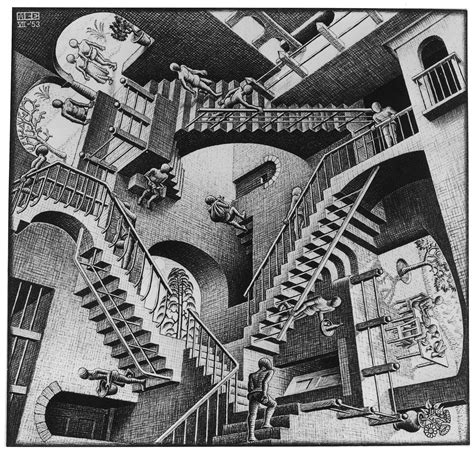 Mc Escher Wallpaper Hd Wallpapersafari