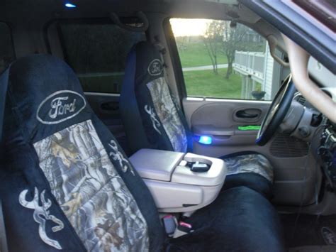 Custom Camo Ford And Browning Seat Covers Ford F150