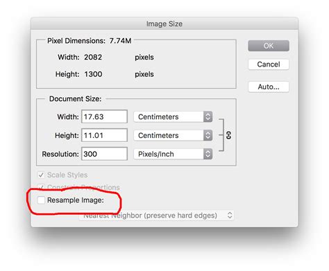 Resize Changing Resolution Doesnt Affect Image Size In Photoshop