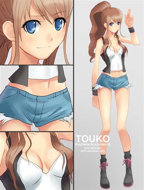 Touko Pokémon Hilda pokemon Image Zerochan Anime Image Board