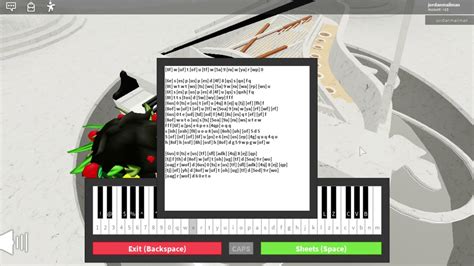 Roblox Piano Faded (sheets) - Youtube F9B