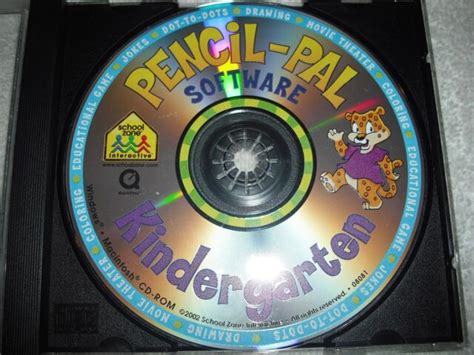 Pencil Pal Software Kindergarten Pc Game2002 Ebay