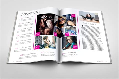 A5 Fashion Magazine | Indesign magazine templates, Magazine template, Fashion magazine