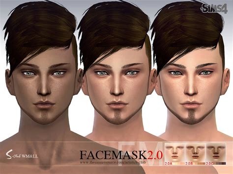 The Sims Resource S Club Wmll Thesims4 Facemask 20